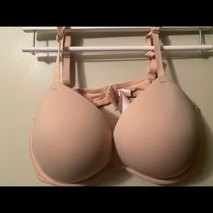 Pink by Victoria Secrets wear everywhere super push up bra beige 38C
